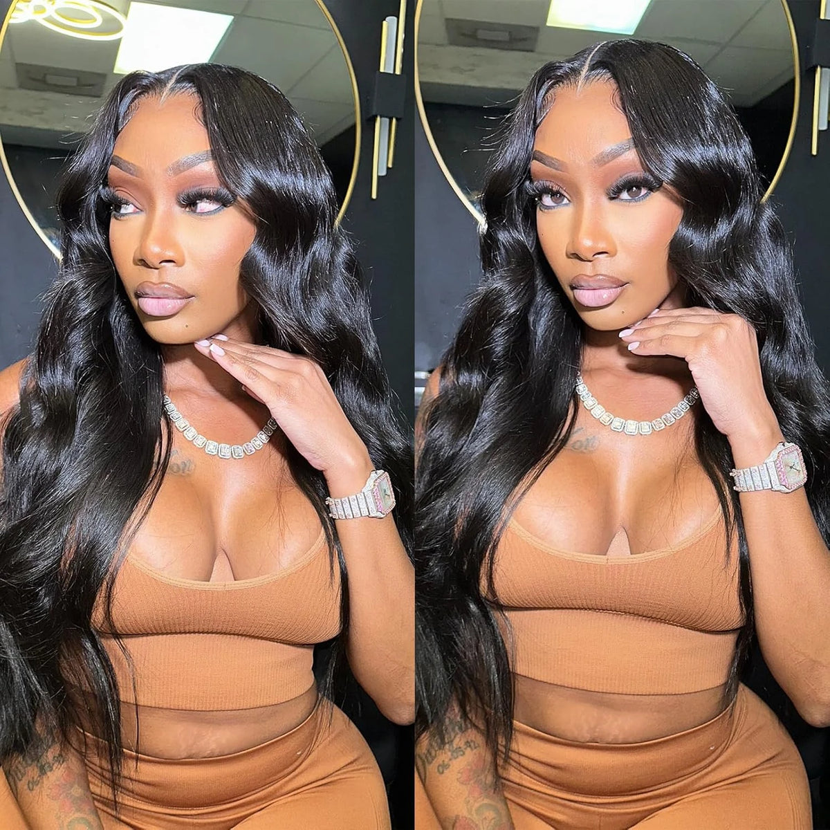 13x6 Body Wave HD Lace Front Vietnamese Virgin Human Hair Wigs 13x4 Lace Frontal Wig Pre Plucked 30 40Inch 4x4 Closure For Women