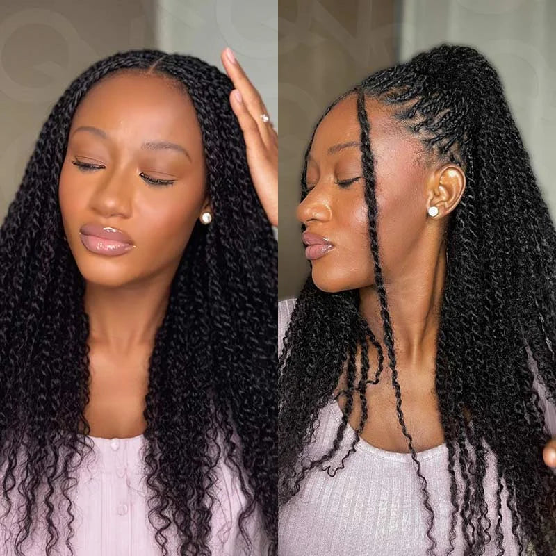 QVR Afro Kinky Bulk Hair No Attachment 50g Afro Curly Bulk 100% Human Hair Unprocessed Virgin Remy Braiding Hair for Dreadlocks