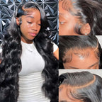 180 Density 30 32 Inches Body Wave 13x6 Lace Front Human Hair Wigs Malaysia 13x4 Transparent Lace Frontal Wig For Women On Sale
