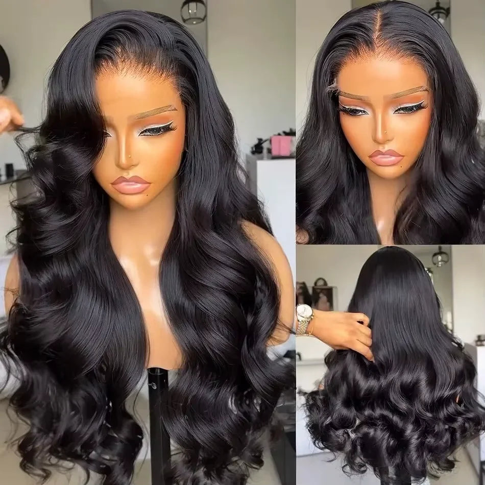 13x6 Body Wave HD Lace Front Vietnamese Virgin Human Hair Wigs 13x4 Lace Frontal Wig Pre Plucked 30 40Inch 4x4 Closure For Women