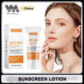 Sunscreen Lotion UV Protective Oil-Control Refreshing Skin Moisturizing Sun Isolate Makeup Hyaluronic Acid Concealer Sun Cream