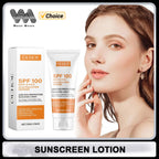 Sunscreen Lotion UV Protective Oil-Control Refreshing Skin Moisturizing Sun Isolate Makeup Hyaluronic Acid Concealer Sun Cream