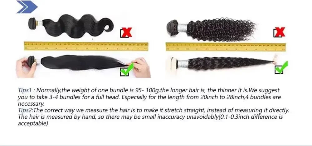 12A Straight Human Hair Bundles With 2x6/5x5 Lace Closure Unprocessed Brazilian Virgin Bundles 100% Raw Hair 3 Days Delivery