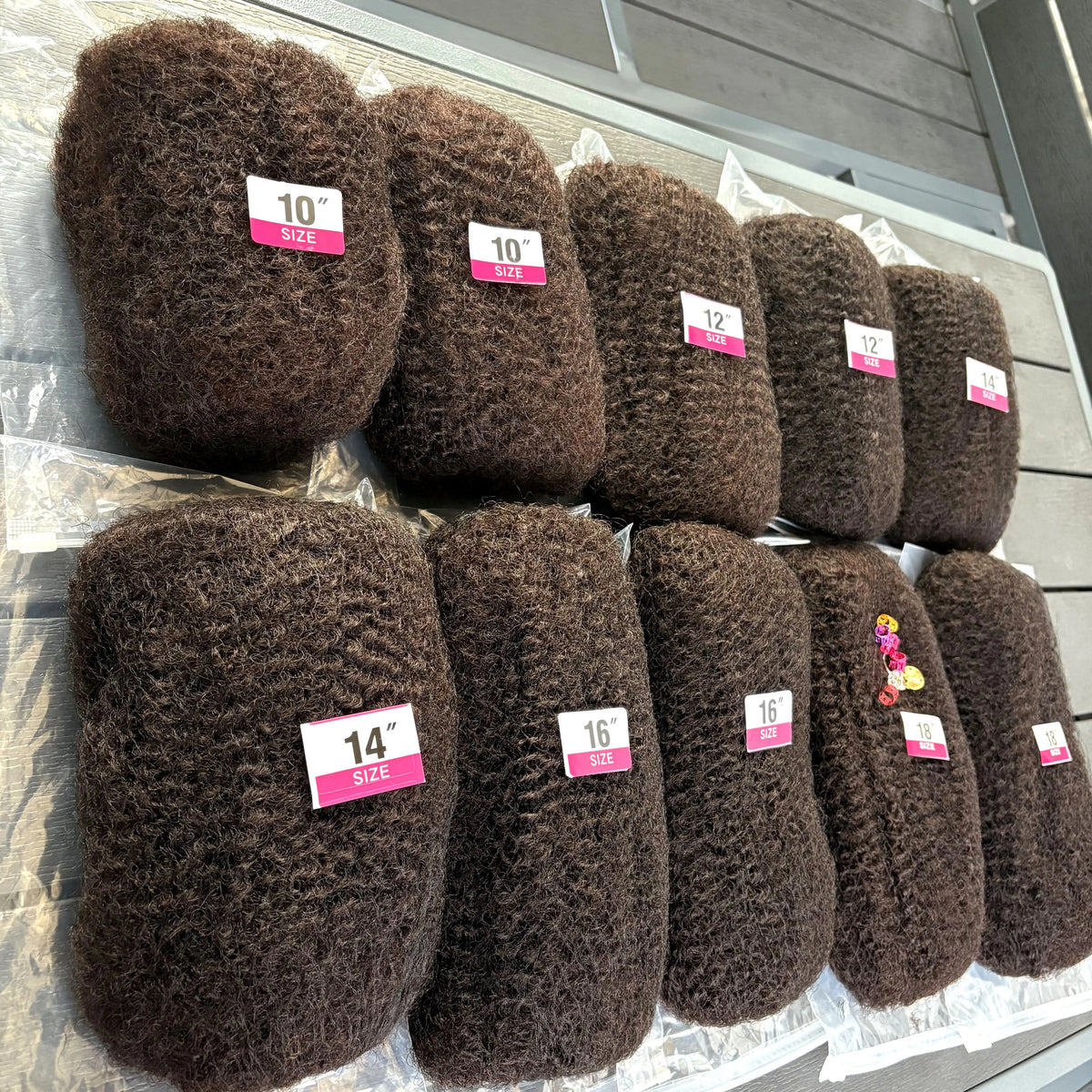 10-16Inch Natural 4C Afro Kinky Curly Bulk Human Hair Extensions No Weft Brazilian Remy Bulk for Locs Braiding Hair
