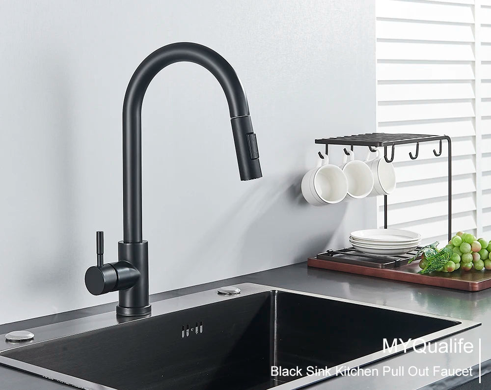Pull Out Sensor Kitchen Faucet Sensitive Touch Control Faucet Mixer For Kitchen Touch Sensor Kitchen Mixer Tap