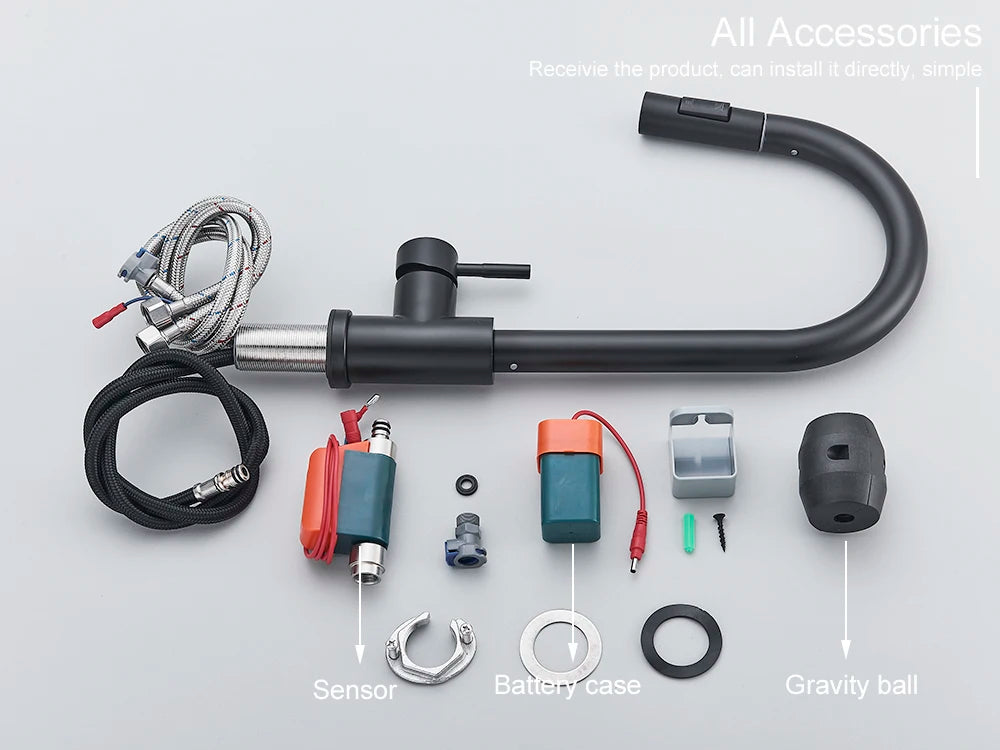 Pull Out Sensor Kitchen Faucet Sensitive Touch Control Faucet Mixer For Kitchen Touch Sensor Kitchen Mixer Tap