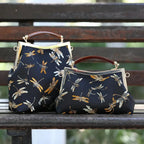 Fashion Vintage Designer Lock Shell Bags Women's Handbags Purses Pure Handmade Chain Women Shoulder Crossbody Bag