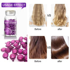Fast Moisturizing Hair Vitamin Capsule 30pcs/bottle Sevich Smoothing Silky Keratin Complex Oil Nourishing Moroccan Hair Care Oil