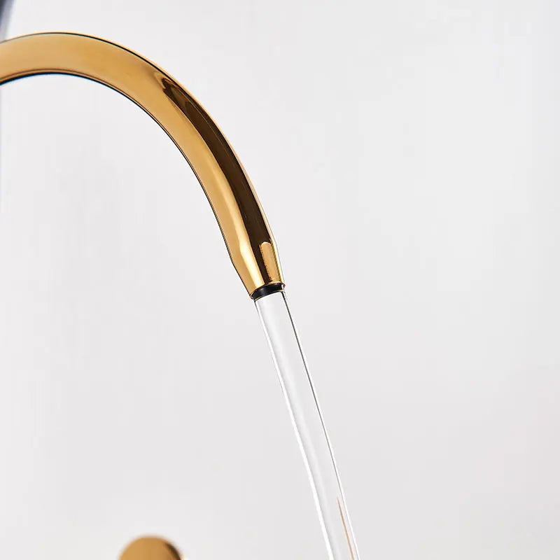 Gold /Black/Chrome Kithcen Purified Faucet Pull Out Water Filter Tap 2/3 Way Torneira Hot Cold Mixer Sink Crane Kitchen Drink