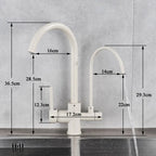 Gold /Black/Chrome Kithcen Purified Faucet Pull Out Water Filter Tap 2/3 Way Torneira Hot Cold Mixer Sink Crane Kitchen Drink