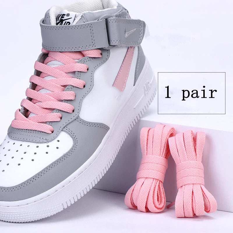 Thicken Laces Shoe Athletic String No Elasticity Flat Shoelaces Sport White Leisure Sneaker Lacet Shoelaces Accessories