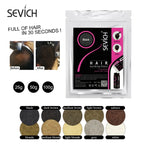 Sevich Hair Fiber Refill 100g Hair Loss Products Keratin Thickening Spray Hair Building Fibers Powders Keratin Hair Regrowth