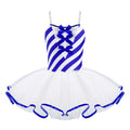 Red Kids Girls Ballerina Fairy Prom Party Costumes Flower Dress Girls Dance Wear Gymnastic Ballet Leotard Tutu Christmas Dresses