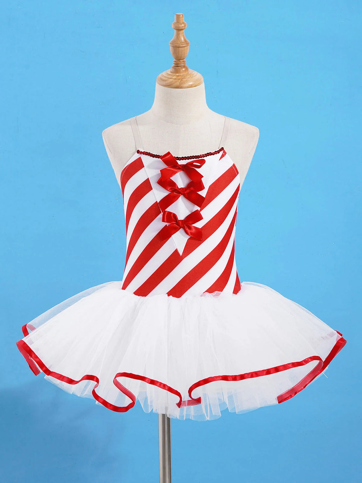 Red Kids Girls Ballerina Fairy Prom Party Costumes Flower Dress Girls Dance Wear Gymnastic Ballet Leotard Tutu Christmas Dresses