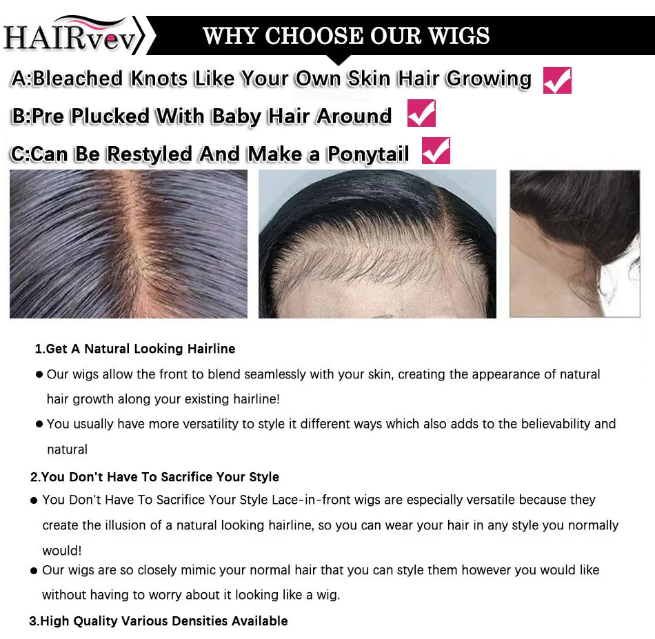 Straight 13x4 HD 4/613 Brown Lace Frontal Wigs Human Hair Transparent Lace Front Wigs For Women Honey Blonde Brazilian Hair Wig