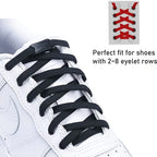 2022 New No Tie Shoe laces Elastic Laces Sneakers Flat Shoelaces without ties Kids Adult Quick Shoe lace Rubber Bands for Shoes