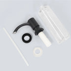 Samodra Nickel Soap dispenser Black Kitchen sink Counter Liquid Soap Dispenser Bottle kitchen accessories 350ml  Built in Pumps