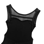 Gymnastics Leotard For Dancing Costume Kids Girls Gym Ballet Dance Tutu Dress Hem Lyrical Skirt Ballerina Modern Dance Clothing