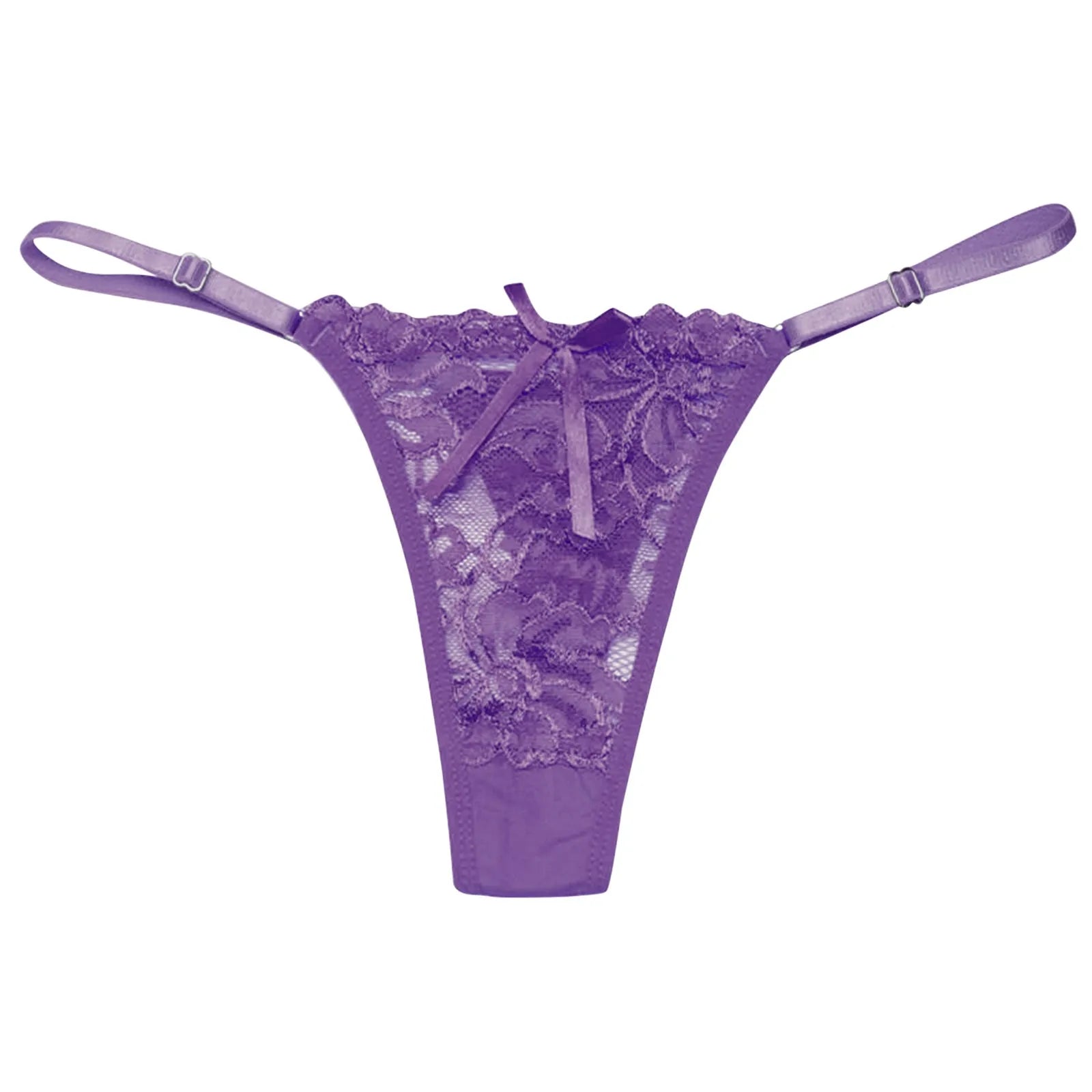Sexy Solid Women's Underpants Low Waist  Thong Breathable Panties Lace Briefs Underwear Sexy Seamless Underwear G Strings