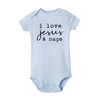 I Love My Mommy Daddy Auntie Baby Infant Romper Fashion Summer Short Sleeve Jumpsuit Toddler Girl Boy Bodysuits Clothes Gifts