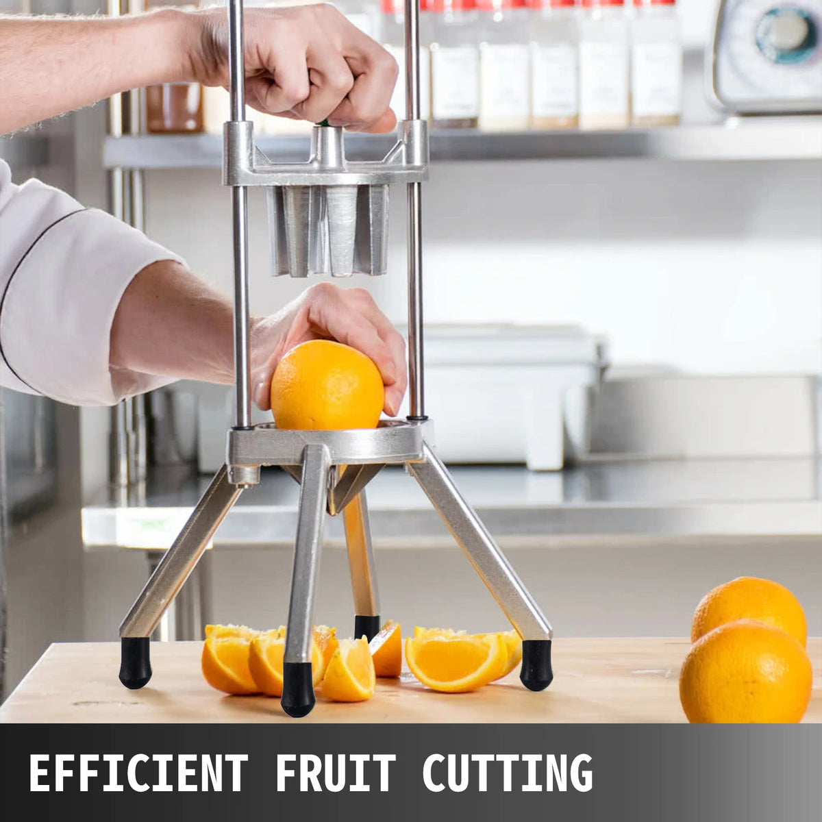 SucceBuy 4/6/8-Section Lemon Wedge Slicer Chopper Commercial Limes Wedger Fruit Vegetable Cutter Home Kitchen Appliance Gadgets