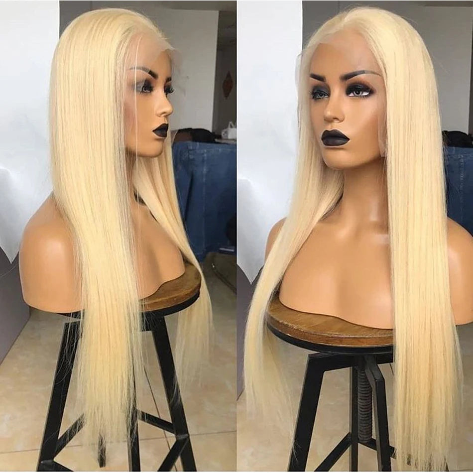 613 Blonde HD Transparent Lace Frontal Human Hair Wigs Tuneful 613 Malaysian Bone Straight 13x4 13x6 Lace Front Human Hair Wigs