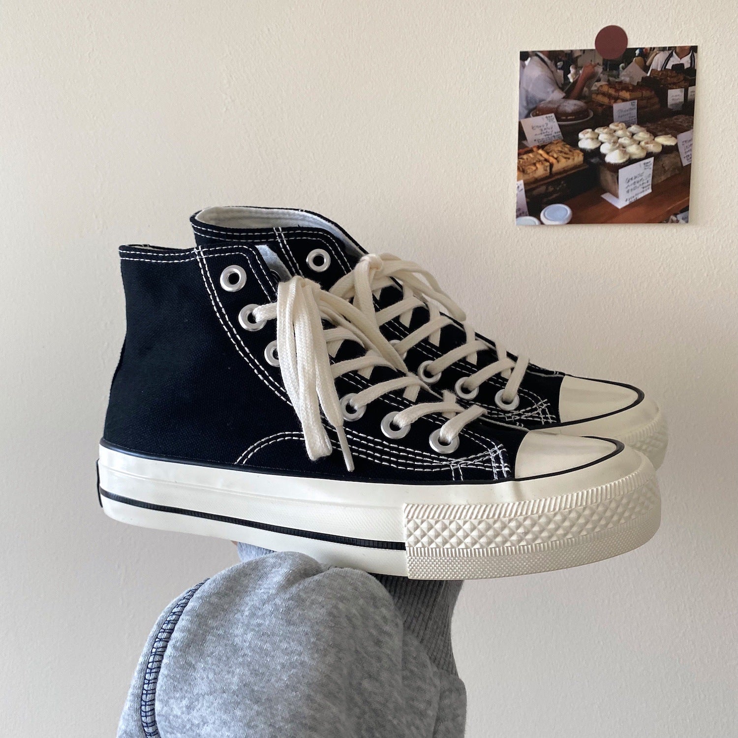 2025 Spring and Summer New Style Burgundy Versatile High-Top Canvas Shoes for Women Hong Kong Style Street Shoes for Women Ins