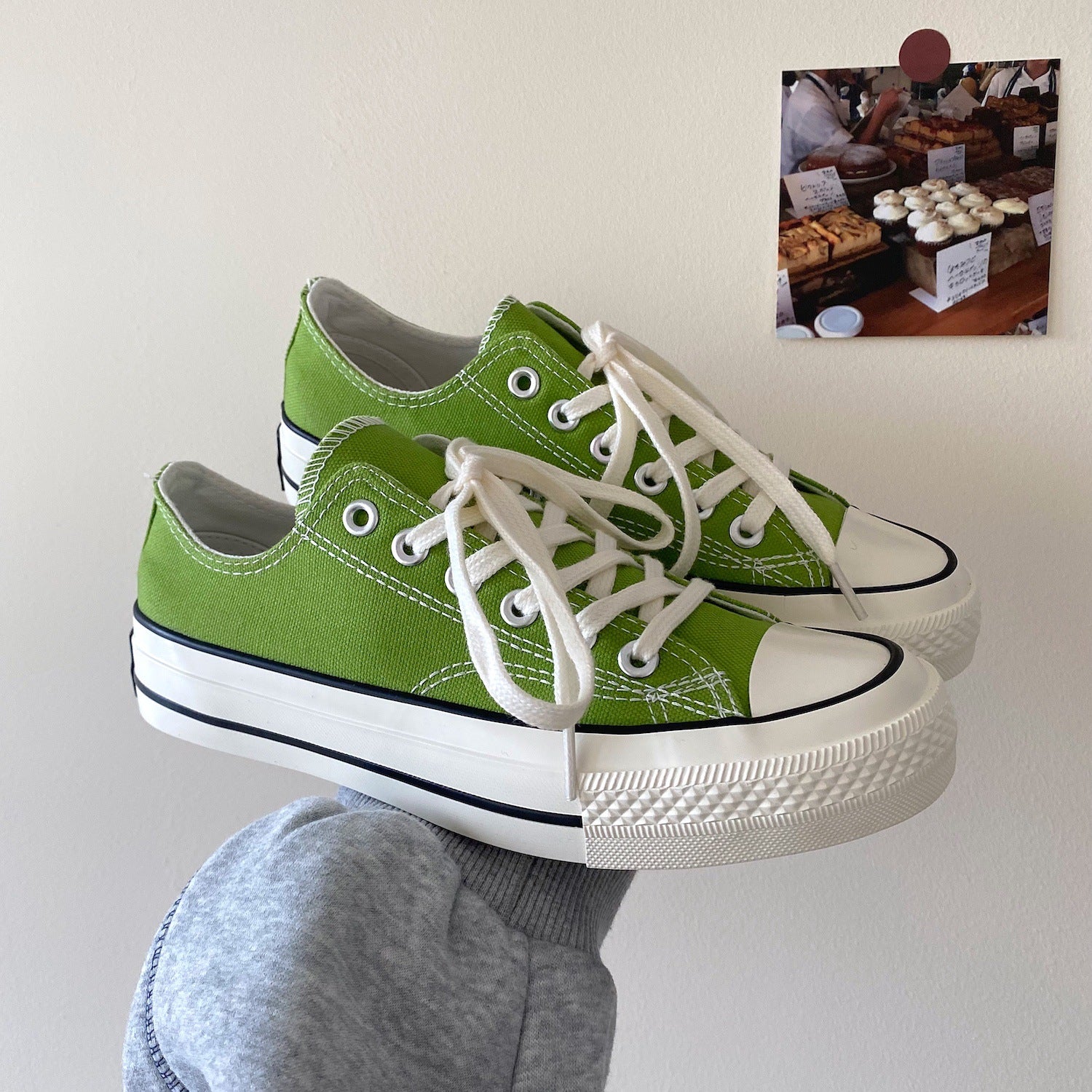 2025 Spring and Summer New Style Burgundy Versatile High-Top Canvas Shoes for Women Hong Kong Style Street Shoes for Women Ins