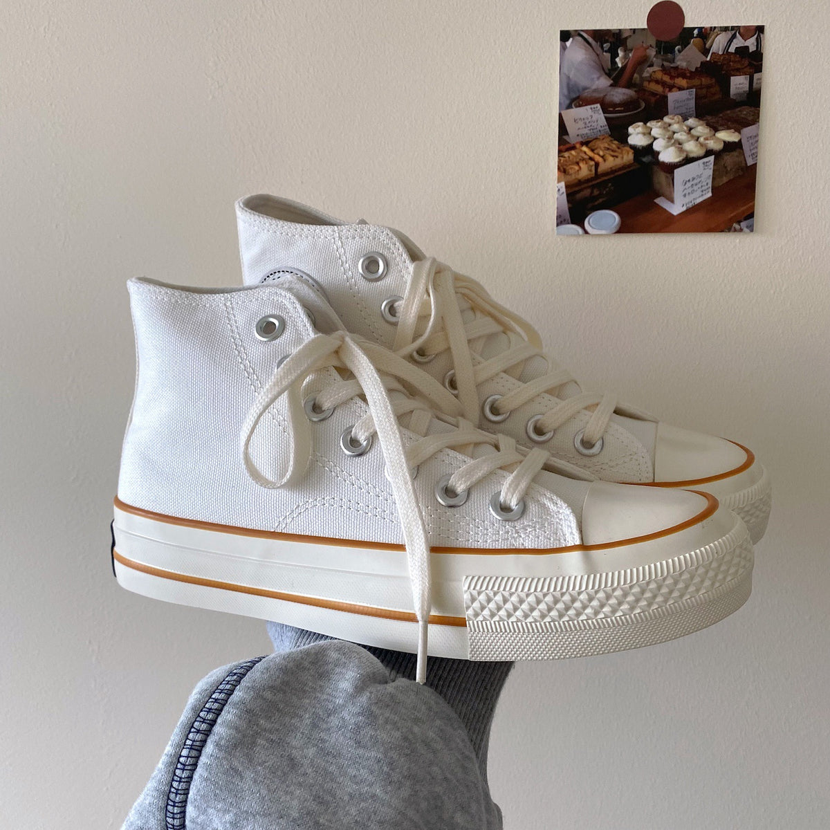2025 Spring and Summer New Style Burgundy Versatile High-Top Canvas Shoes for Women Hong Kong Style Street Shoes for Women Ins
