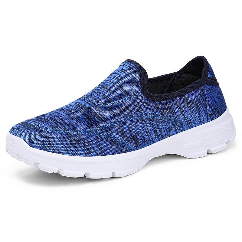 Women's Summer New Shoes for Delivery: Old Beijing Cloth Shoes with Soft Soles for Walking, Unisex Slip-On Casual Shoes for Elderly
