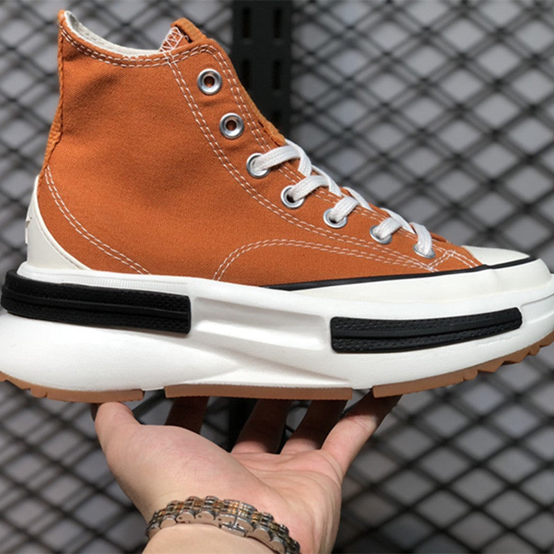 New Run Star Legacy Thick-Soled White Shoes for Men and Women, Height-Increasing Canvas Shoes, Fashionable Women's Shoes, Dropshipping