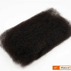 QVR Afro Kinky Bulk Hair No Attachment 50g Afro Curly Bulk 100% Human Hair Unprocessed Virgin Remy Braiding Hair for Dreadlocks