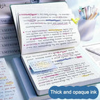 Multifunctional 120 Pages Loose-leaf Notebook Color Flip Up Diary Book Detachable Grid Inner Pages Notepad for School Office
