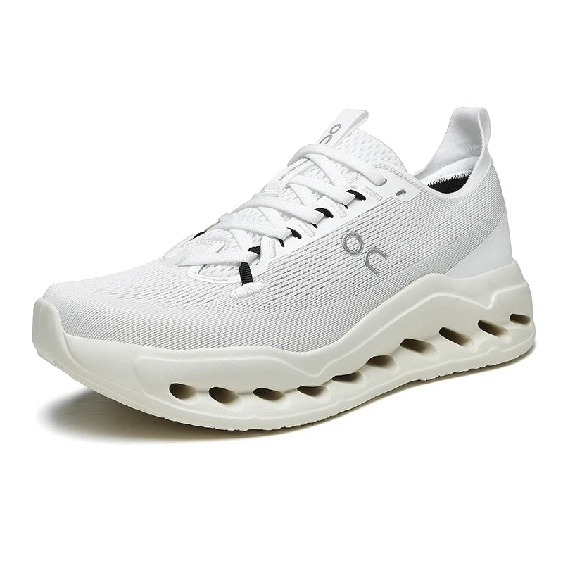 Men High Performance Running Shoes Light Cushion Marathon Ready Eco Breathable Mesh Non Slip Daily Outdoor Walking Sneakers