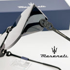 MASERATI Luxury Sunglasses Nylon Sunglasses UV400 Sunglasses for Driving Cycling Beach Outdoor for Men Women Trendy Design 20492