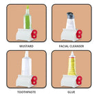 1/2/3/5pcs Plastic Dispenser Bathroom Accessories Multifunction Tube Squeezer Manual Squeezer Toothpaste Easy Portable