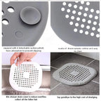 Kitchen Sink Filter Strainer Shower Drain Hair Catchers Hair Stoppers Sink Mesh Bathtub Trough Filter Bathroom Accessories
