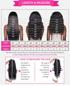 40 42 Inches Silky Smooth Natural Black Body Wave Virgin Lace Wig 16 To 42 Inches 13x6 Wide HD Lace Front 13x4 Daily Lace 250 Density Pre Plucked Undetectable Hairline