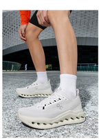 Men's Running Shoes Breathable Mesh Shock Absorption Hollow Out Sole Lightweight Sports Sneakers Non-slip Walking Shoes