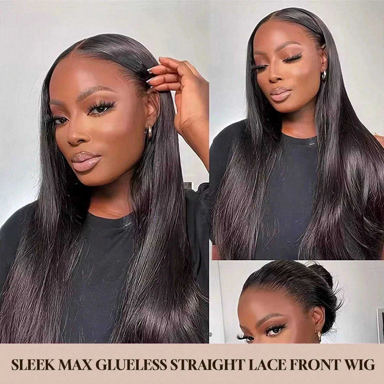 Straight Lace Front Wigs Human Hair 13X6 Hd Lace Frontal Wig 13X4 Bone Straight Human Hair Wigs Hair Accessories For Women