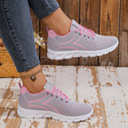 2026 Spring/Summer New Style Women's Sole Shoes - Fly-Weave Breathable, Comfortable, Soft-Tread Anti-Slip Fitness Shoes