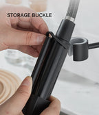 Kitchen Faucet with Pull Down Sprayer High Arc Single Handle Spring Kitchen Sink Faucet