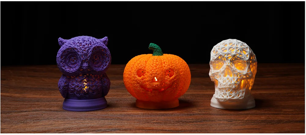 For Bambu Lab LED Flame Tea Light Candle Set 3D Printing Model for Bambulab Creality Elegoo 3D Printer Accessories KC008/KC017
