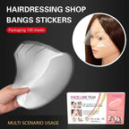 50/100pcs Disposable Shield Haircut Face Shield Eyes Protective Cover Shower Makeup Shields Masks Hairdress Tools Salon