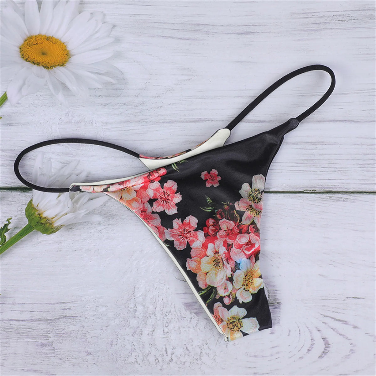 Leopard Print G-String Women's Low Waist Seamless Underwear Breathable Hot Sexy Panties Female Bikini T Back Briefs Thongs Women