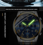 BINBOND 2pcs Couple Watches Fashion Top Brand Men Ladies for Quartz Watch Lover Waterproof Stainless Steel Watch Valentine Gift