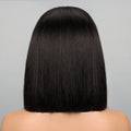 27# Blonde Short Bob Wig Human Hair 210% Straight 13x4 Lace Front Wig Human Hair Bob Wigs for Black Women Burgundy Brown Black