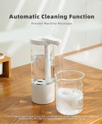 Kitchen 500ml Automatic Liquid Soap Dispenser USB Rechargeable Touchless Hand High Capacity Detergent Bathroom Dispenser