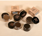 Lakerain Brow Pomade with Dual-Ended Brush Long-Lasting Waterproof Sweatproof Natural Smooth Eyebrow Brow Pencil Makeup