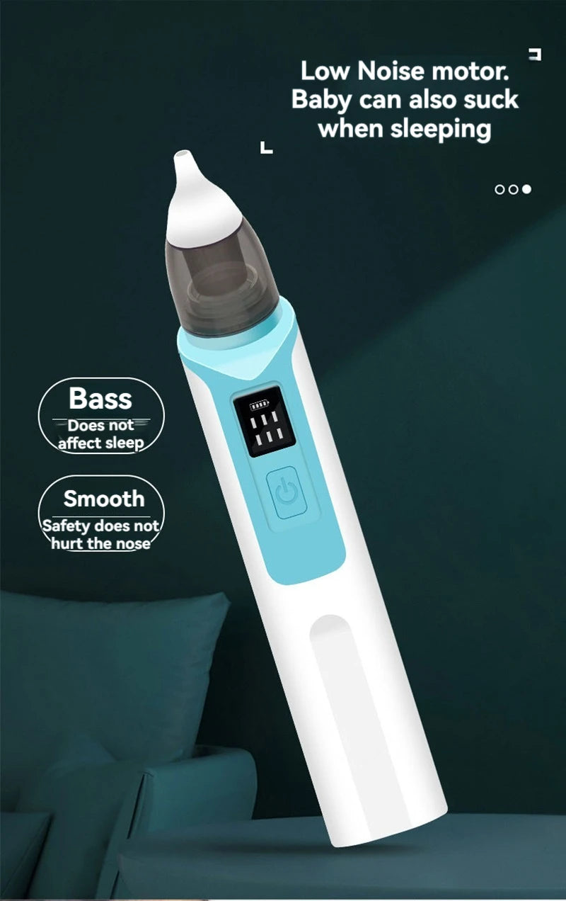 2025 New Pattern Baby Electric Nasal Aspirator Charging Version Newborn Baby Nasal Aspirator Suck Out Prevent Nasal Congestion